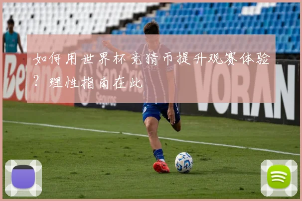如何用世界杯竞猜币提升观赛体验?理性指南在此